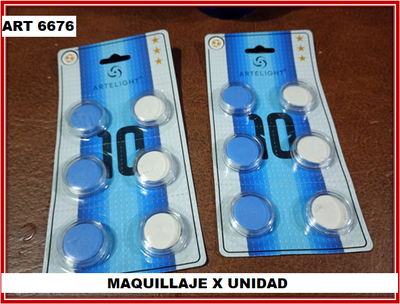 ART 6676 MAQUILLAJE ARTISTICO X1