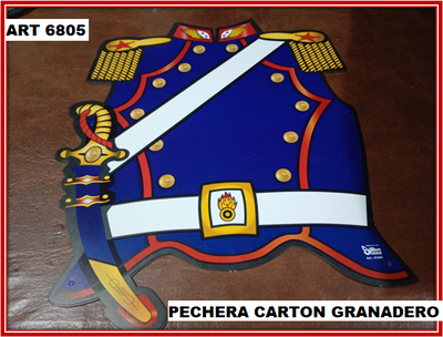 ART 6805 PECHERA CARTON GRANADERO