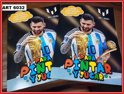 ART 6032 LIBRO COLOREAR CON STICKER