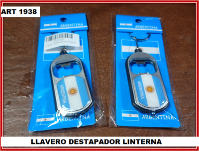 ART 1938 LLAVERO DESTAPADOR LINTERNA
