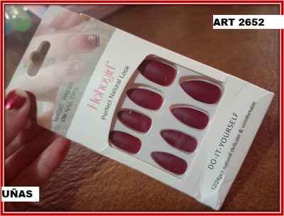ART 2652 UÑAS MATTE