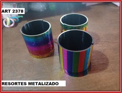 ART 2378 RESORTES METALIZADOS