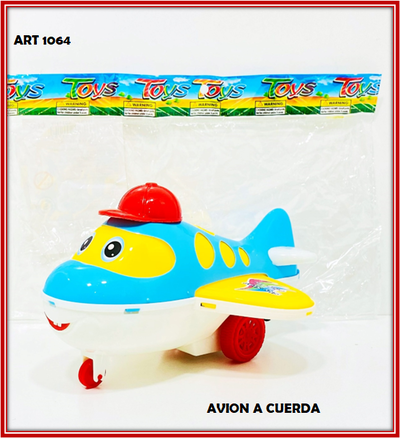 ART 1064 AVION A CUERDA