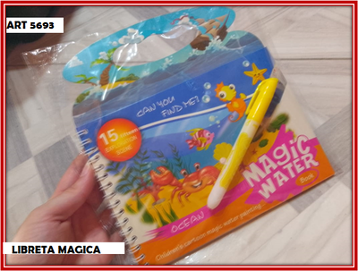 ART 5693 LIBRETA MAGICA