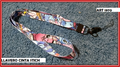 ART 1970 LLAVERO CINTA STICH