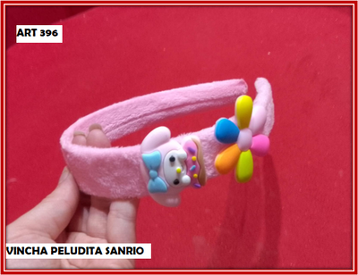 ART 396 VINCHA PELUDITA SANRIO