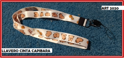 ART 2020 LLAVERO CINTA CAPIBARA
