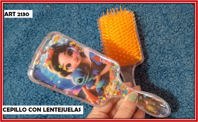 ART 2130 CEPILLO CON LENTEJUELAS