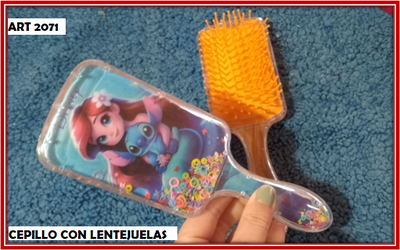 ART 2071 CEPILLO CON LENTEJUELAS