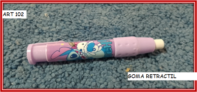 ART 102 GOMA RETRACTIL STICH