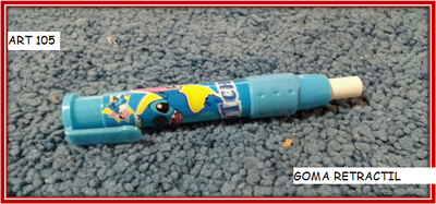 ART 105 GOMA RETRACTIL STICH