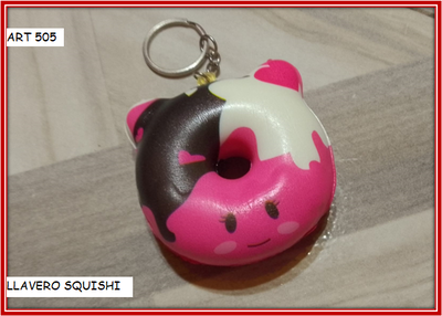 ART 505 LLAVERO SQUISHI DONA