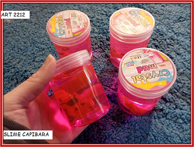 ART 2212 SLIME CAPIBARA ROSA