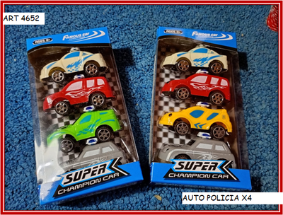 ART 4652 AUTO POLICIA X4