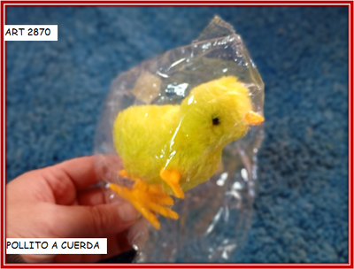 ART 2870 POLLITO A CUERDA