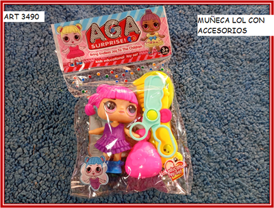 ART 3490 MUÑECA LOL CON ACCESORIOS