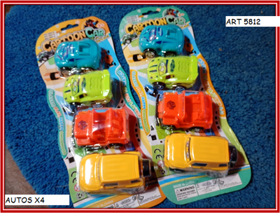 ART 5812 AUTOS X4