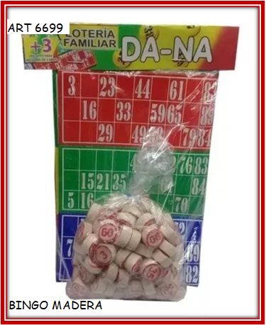 ART 6699 BINGO MADERA 