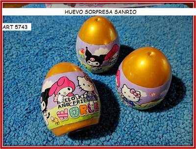 ART 5743 HUEVO SORPRESA RANRIO