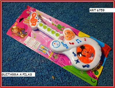 ART 6759 GUITARRA A PILAS