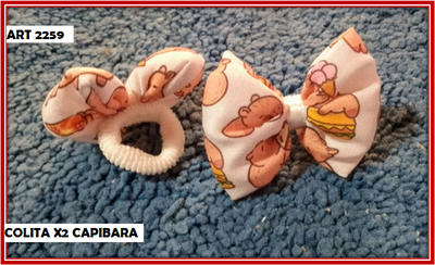 ART 2259 COLITAS X2 CAPIBARA