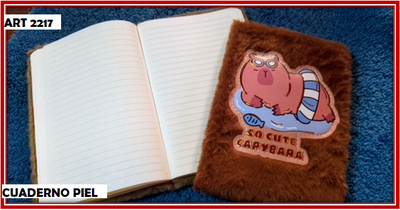 ART 2217 CUADERNO PIEL