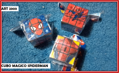 ART 2303 CUBO MAGICO SPIDERMAN