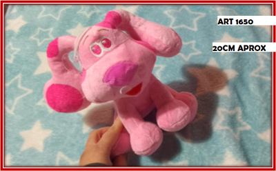 ART 1650 PELUCHE PISTAS DE BLUE ROSA
