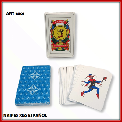 ART 6301 NAIPES X 50