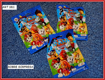 ART 1811 SOBRE SORPRESA PAW PATROL