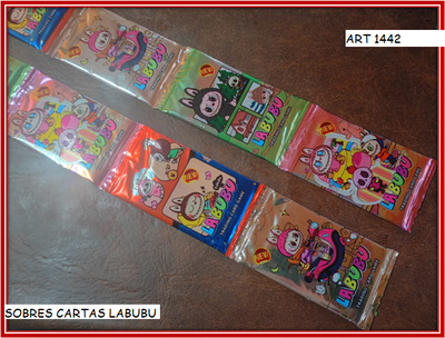 ART 1442 SOBRES CARTAS LABUBU
