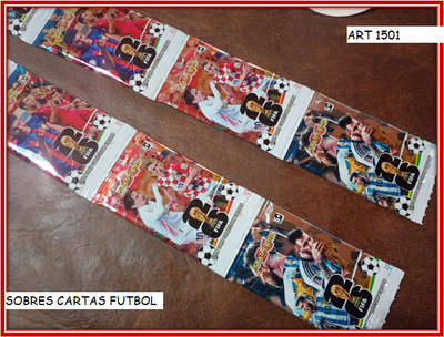 ART 1501 SOBRE CARTAS FUTBOL