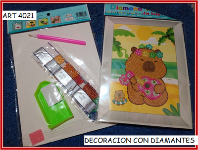 ART 4021 DECORACION CON DIAMANTES
