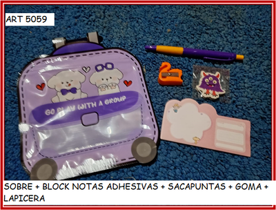 ART 5059 SET ESCOLAR