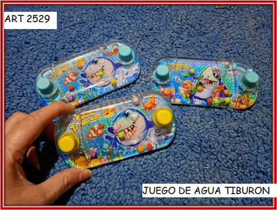 ART 2529 JUEGO DE AGUA TIBURON