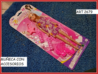 ART 2679 MUÑECA CON ACCESORIOS
