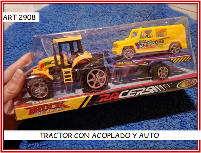 ART 2908 TRACTOR CON ACOPLADO Y AUTO