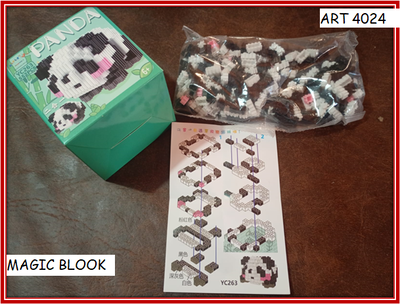 ART 4024 MAGIC BLOCK PANDA