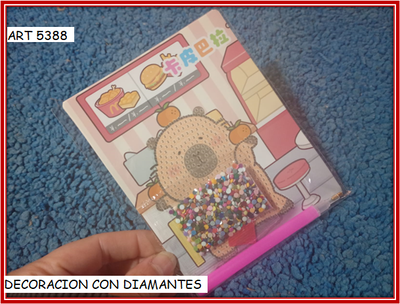 ART 5388 DECORACION CON DIAMANTES