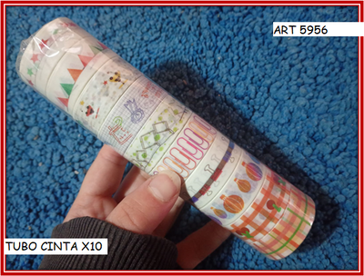ART 5956 CINTA DECORATIVA X10