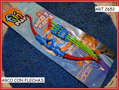 ART 2652 ARCO CON FLECHAS