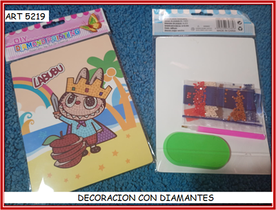 ART 5219 DECORACION CON DIAMANTES