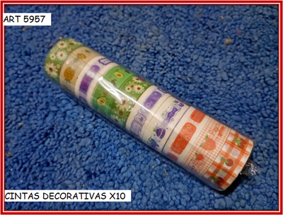 ART 5957 CINTA DECORATIVA X10