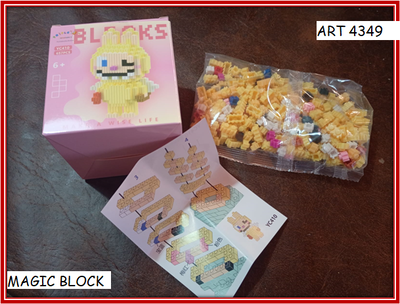 ART 4349 MAGIC BLOCK LABUBU