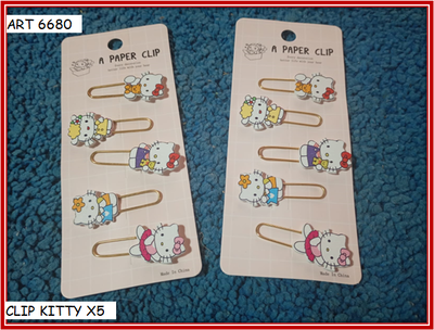 ART 6680 CLIP KITTY X5