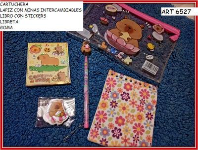 ART 6527 SET CAPIBARA