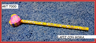 ART 7000 LAPIZ CON GOMA