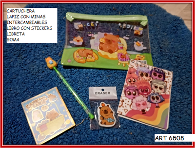 ART 6508 SET CAPIBARA