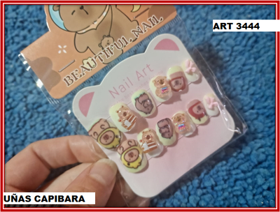 ART 3444 UÑAS CAPIBARA