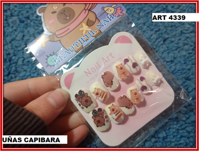 ART 4339 UÑAS CAPIBARA